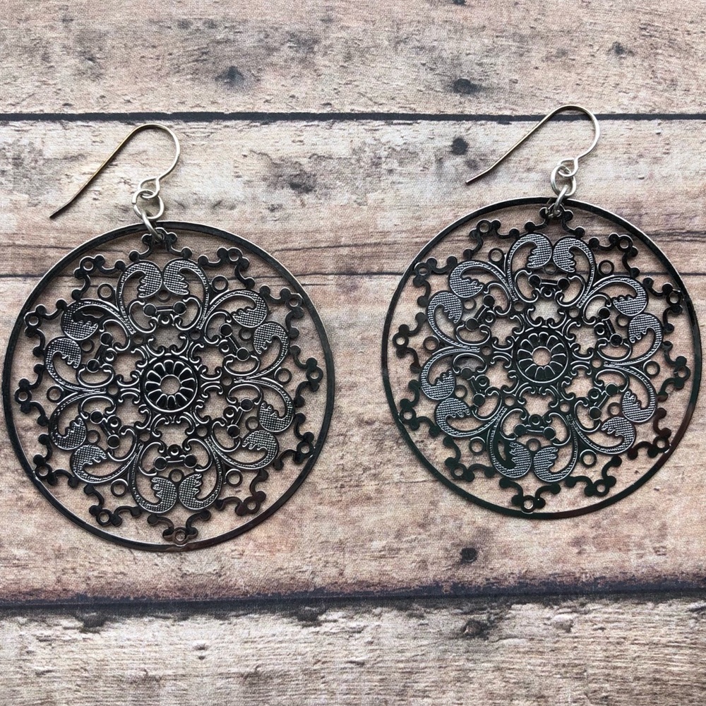Ornate Circular earrings